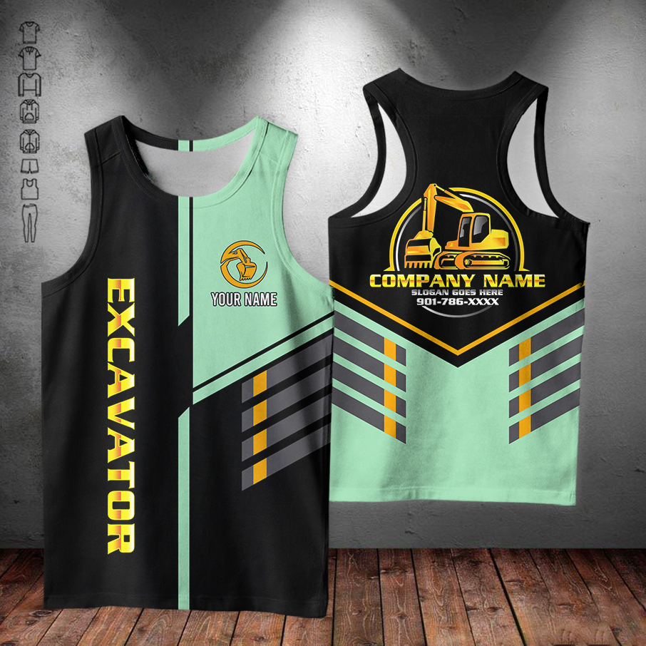5694530-personalized-name-excavator-3d-all-over-printed-clothes-am372-89.jpg Custom Excavator 3D Hoodie - photo 89