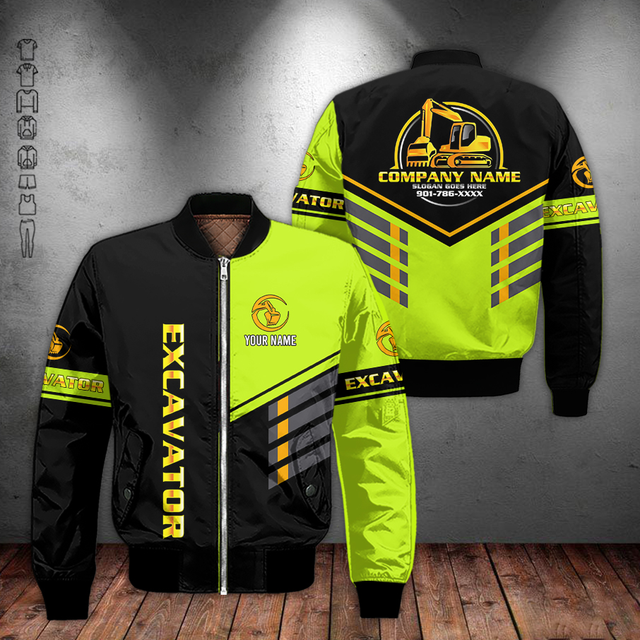 5694530-personalized-name-excavator-3d-all-over-printed-clothes-am372-9.jpg Custom Excavator 3D Hoodie - photo 9