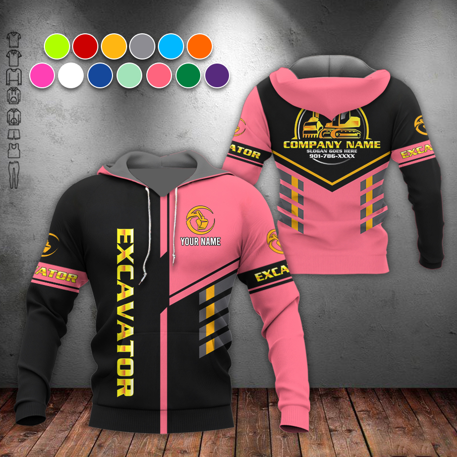 5694530-personalized-name-excavator-3d-all-over-printed-clothes-am372-95.jpg Custom Excavator 3D Hoodie - photo 95