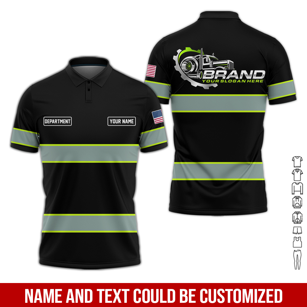 5695104-personalized-name-and-color-semi-truck-uniform-all-over-printed-clothes-ct462-2.jpg Custom Semi Truck Uniform Hoodie - photo 2