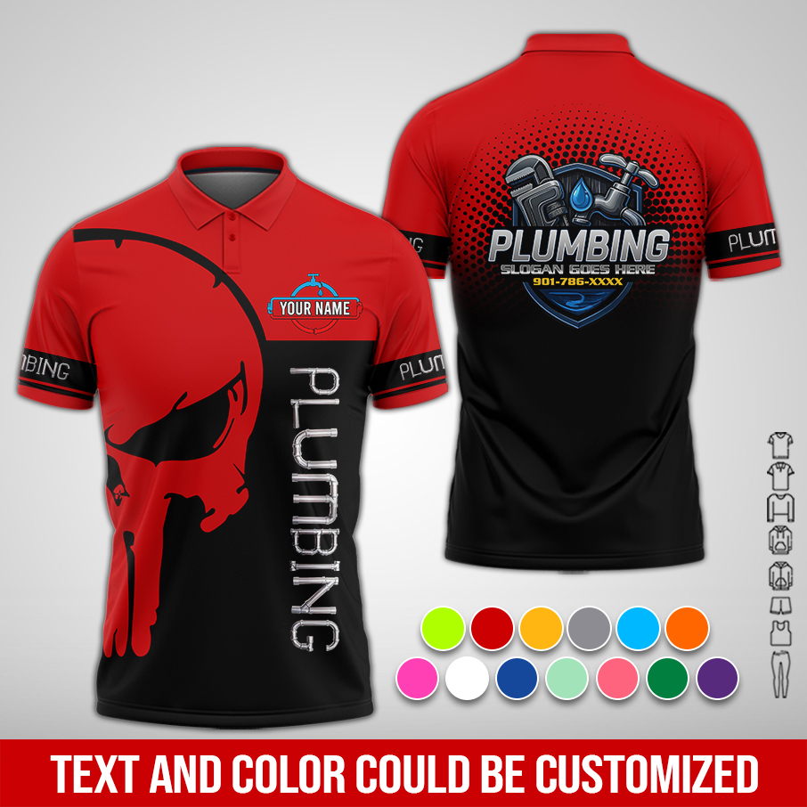 5697499-personalized-name-plumbing-all-over-printed-clothes-am376-11.jpg Custom Plumbing Hoodie - photo 11