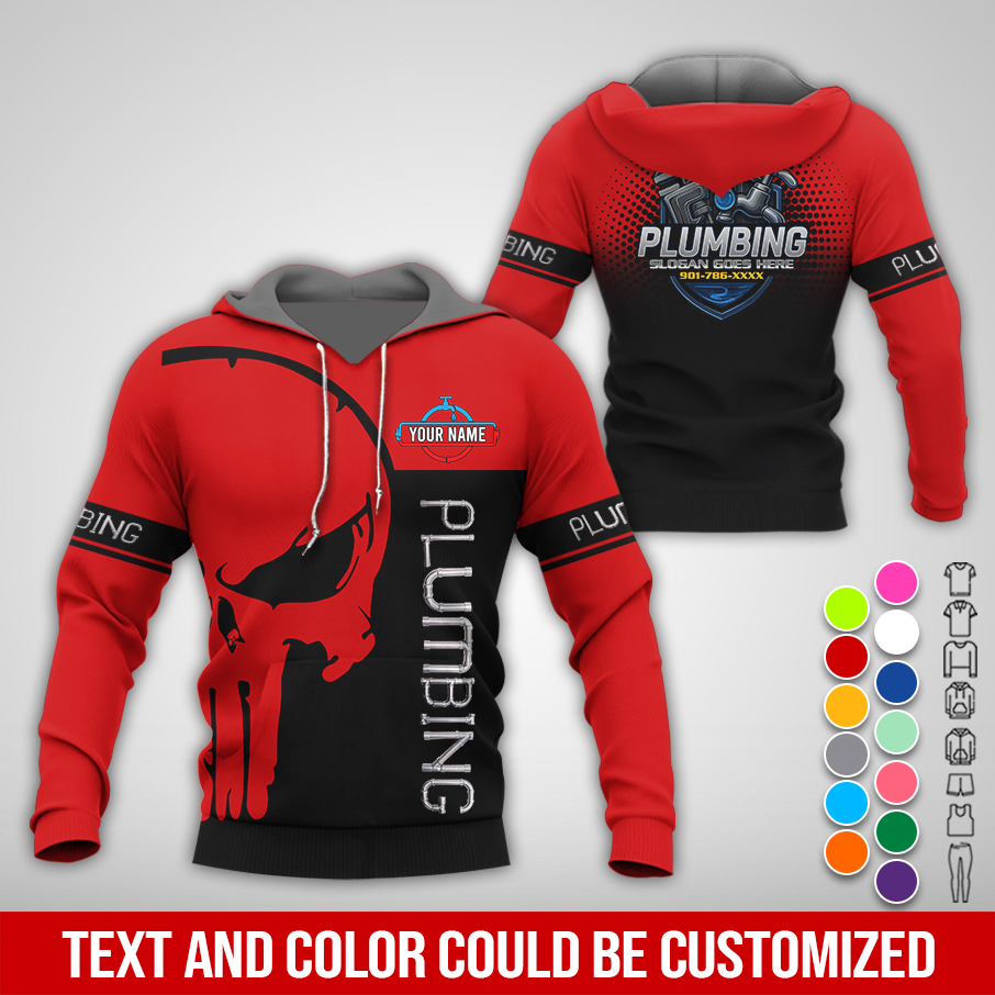 5697499-personalized-name-plumbing-all-over-printed-clothes-am376-14.jpg Custom Plumbing Hoodie - photo 14