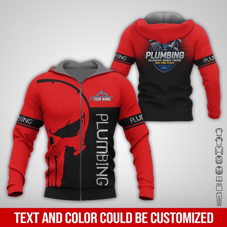 5697499-personalized-name-plumbing-all-over-printed-clothes-am376-15.jpg Custom Plumbing Hoodie - photo 15