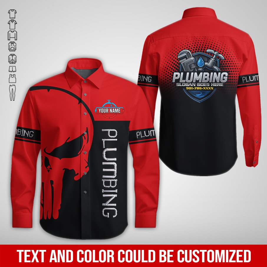 5697499-personalized-name-plumbing-all-over-printed-clothes-am376-16.jpg Custom Plumbing Hoodie - photo 16