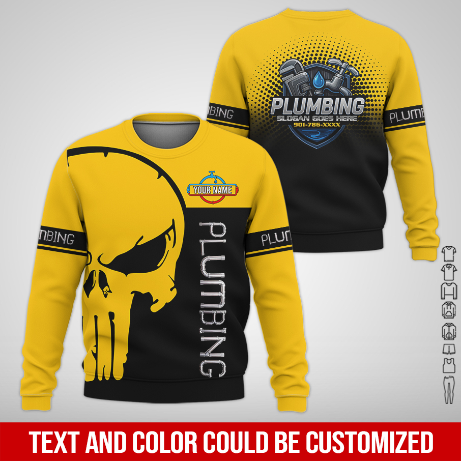 5697499-personalized-name-plumbing-all-over-printed-clothes-am376-22.jpg Custom Plumbing Hoodie - photo 22