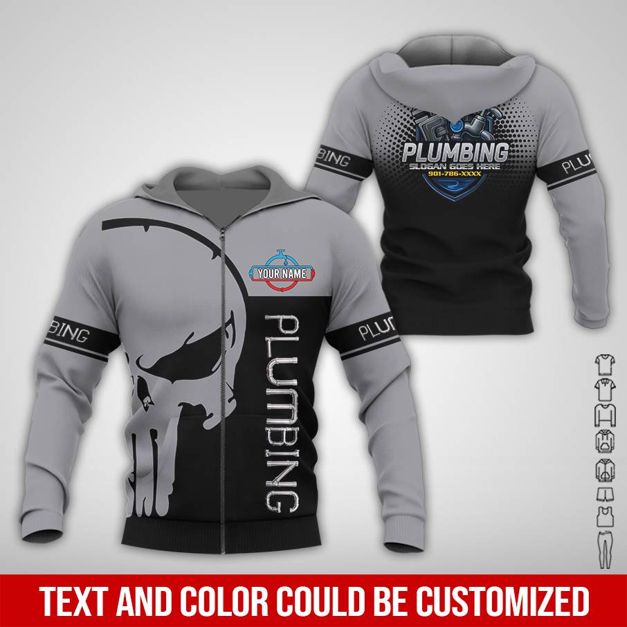 5697499-personalized-name-plumbing-all-over-printed-clothes-am376-33.jpg Custom Plumbing Hoodie - photo 33