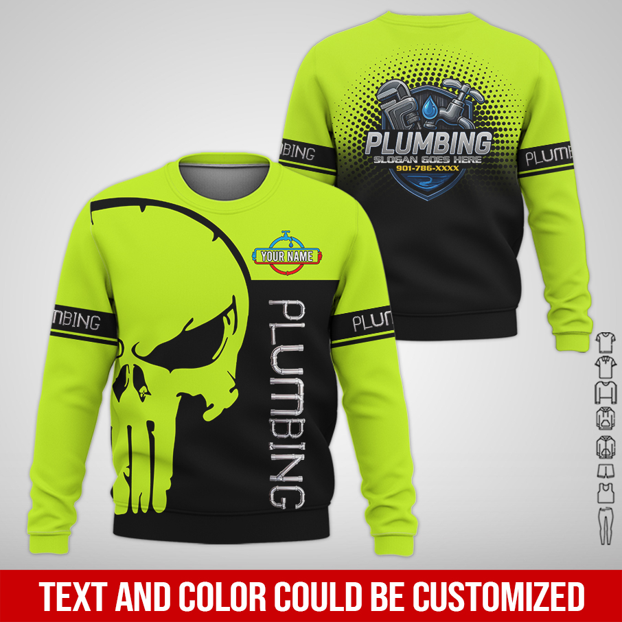 5697499-personalized-name-plumbing-all-over-printed-clothes-am376-4.jpg Custom Plumbing Hoodie - photo 4