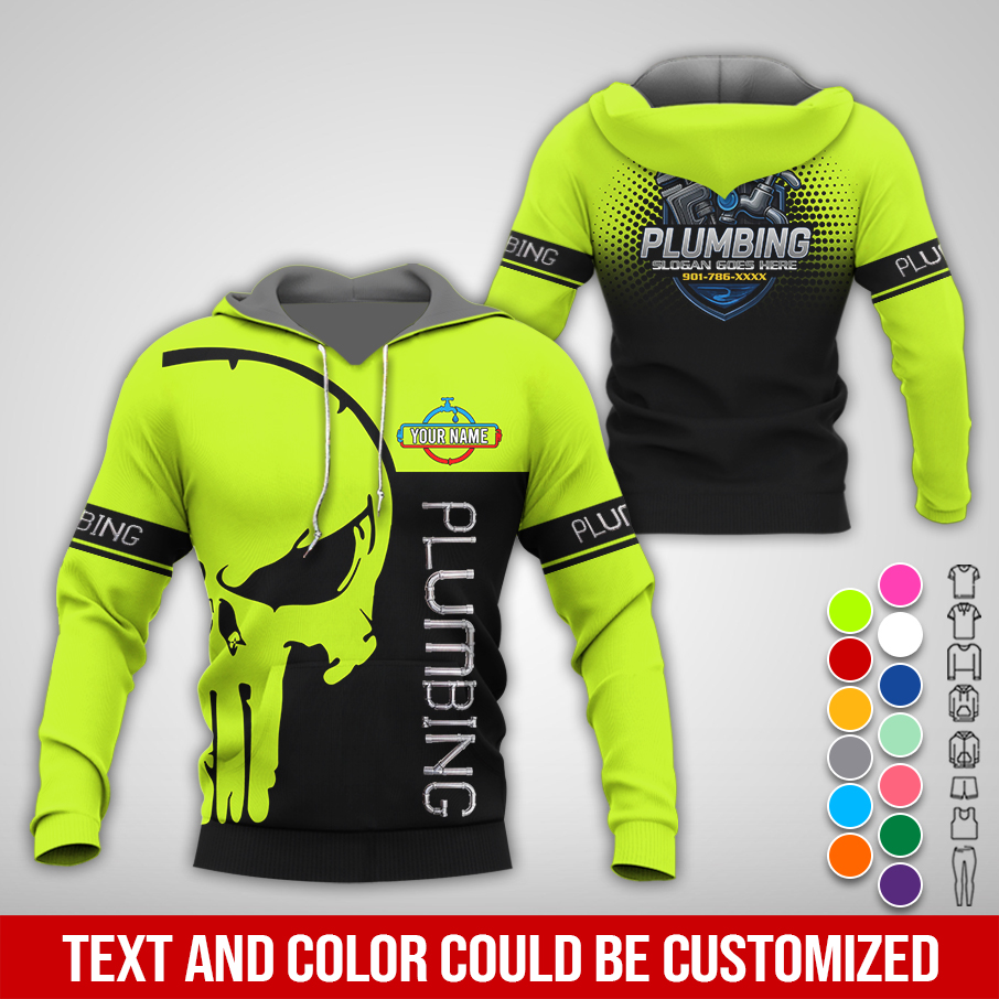 5697499-personalized-name-plumbing-all-over-printed-clothes-am376-5.jpg Custom Plumbing Hoodie - photo 5