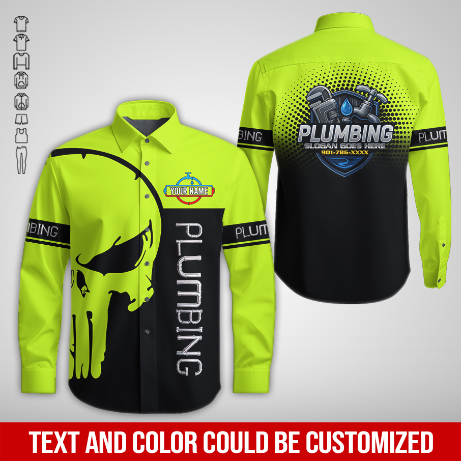 5697499-personalized-name-plumbing-all-over-printed-clothes-am376-7.jpg Custom Plumbing Hoodie - photo 7