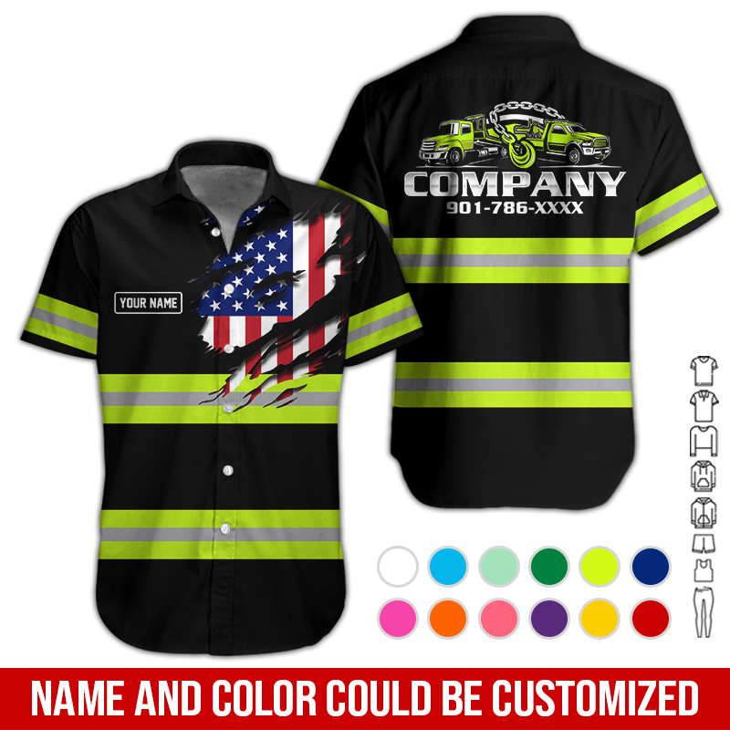 Custom Tow Truck 3D Hoodie - photo 3