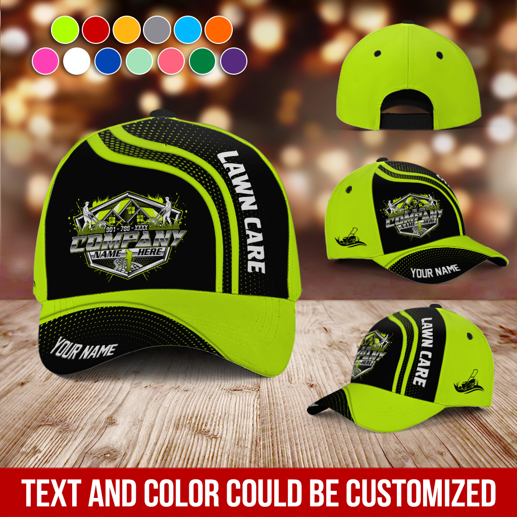 Custom Lawn Care Cap