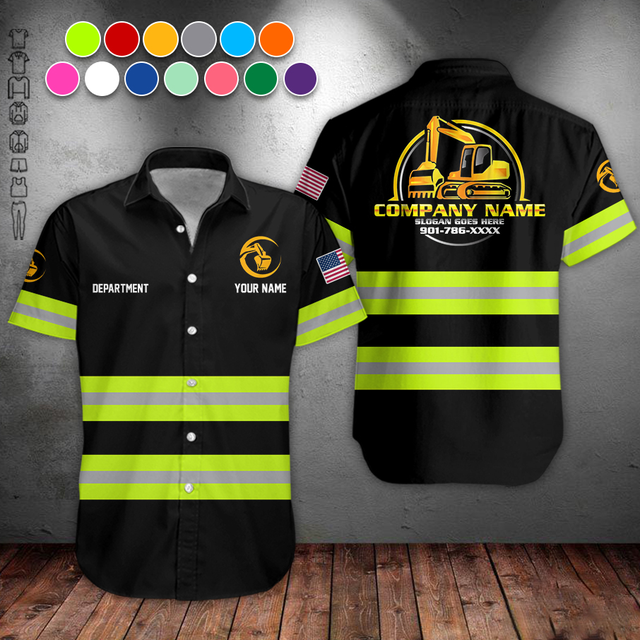 Custom Excavator 3D Hoodie - photo 3