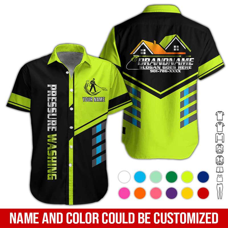 Custom Power Pressure Washing Logo Best Uniform - photo 3
