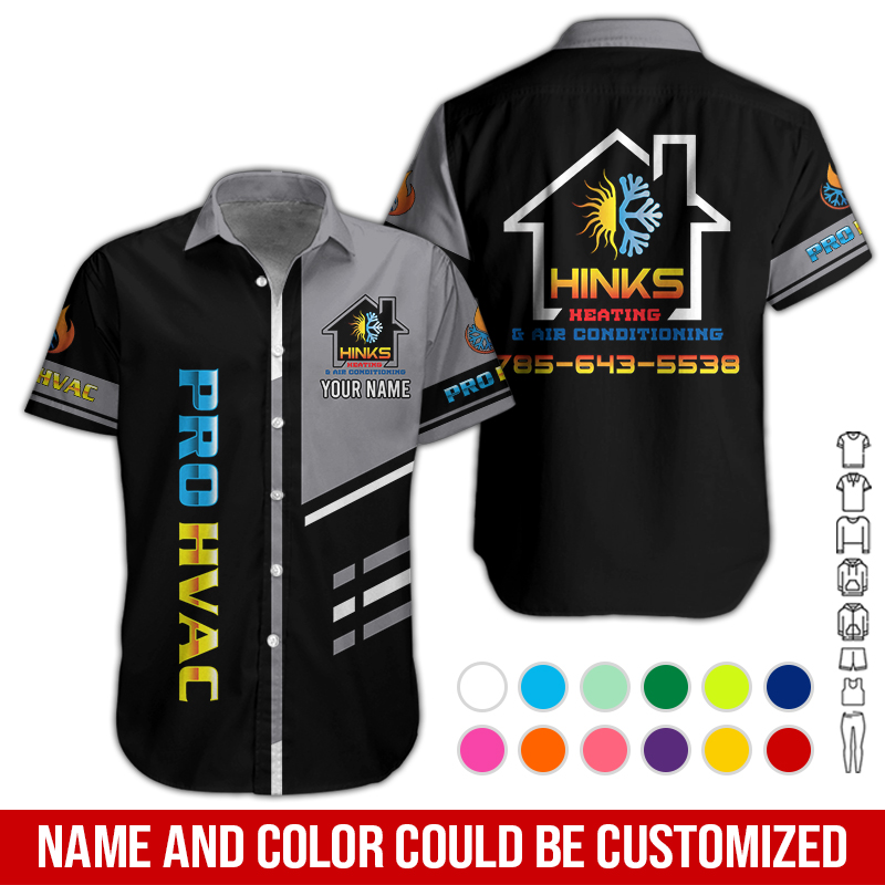 Custom Pro HVAC 3D Hoodie - photo 3