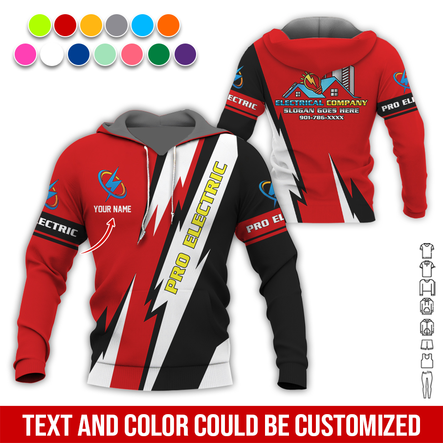 5745745-personalized-name-electrical-3d-all-over-printed-clothes-rn928-14.jpg Custom Electrical 3D Hoodie - photo 14