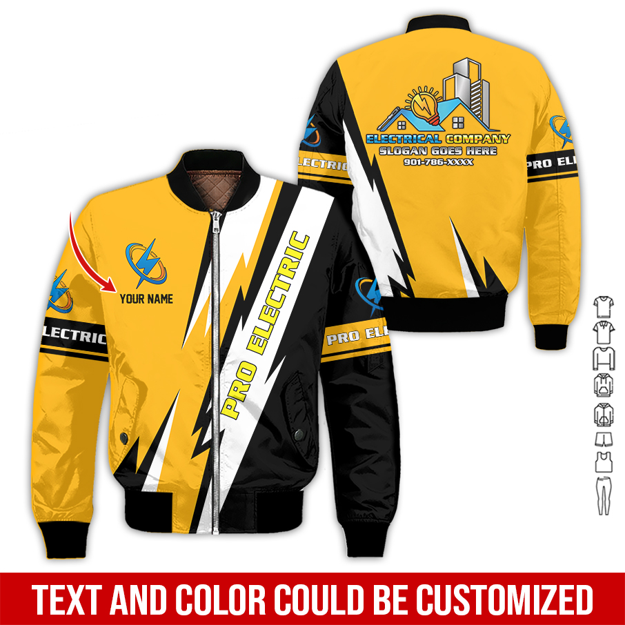 5745745-personalized-name-electrical-3d-all-over-printed-clothes-rn928-27.jpg Custom Electrical 3D Hoodie - photo 27