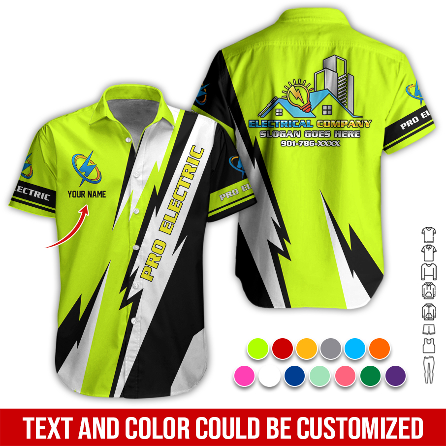 Custom Electrical 3D Hoodie - photo 3