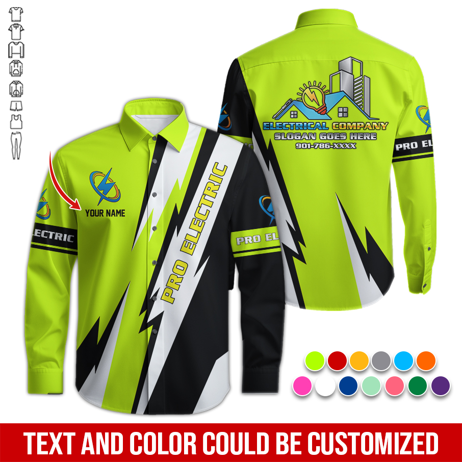 5745745-personalized-name-electrical-3d-all-over-printed-clothes-rn928-7.jpg Custom Electrical 3D Hoodie - photo 7