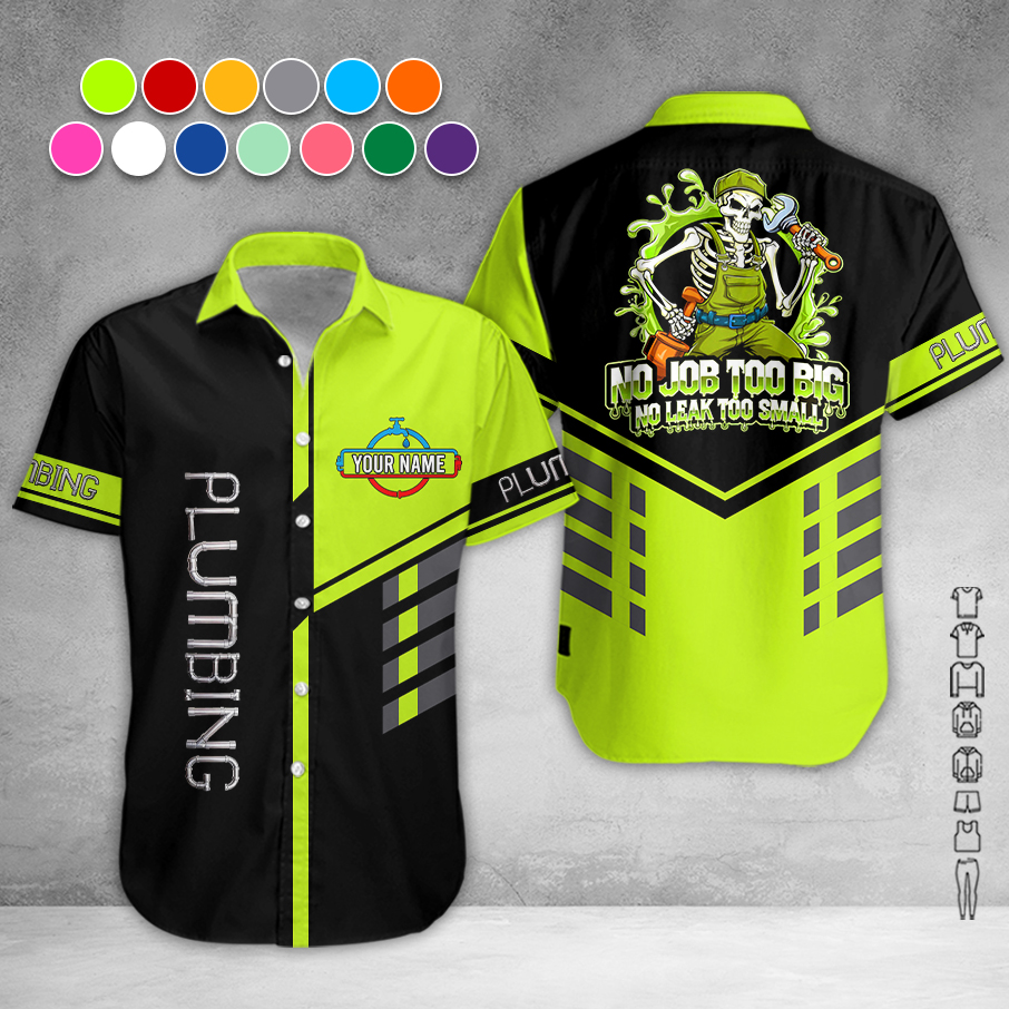 Custom Plumbing 3D Hoodie - photo 3