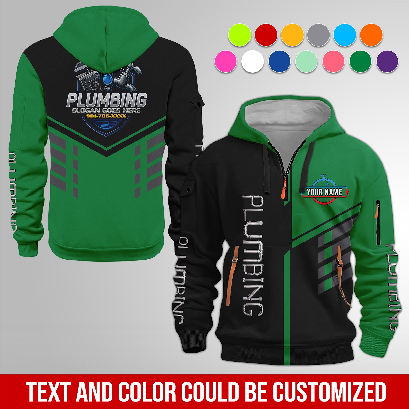 5750192-personalized-name-plumbing-3d-quarter-zip-hoodie-am407-12.jpg Personalized Plumbing 3D Quarter Zip Hoodie - photo 12