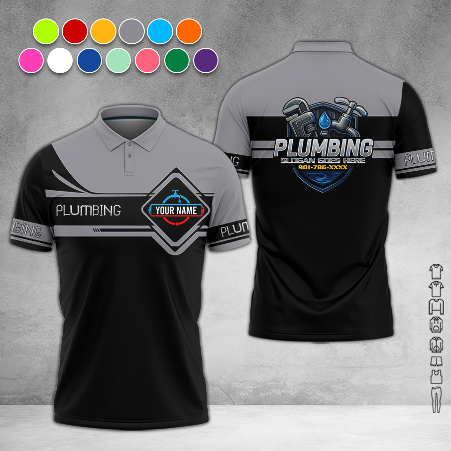 5750925-personalized-name-plumbing-3d-all-over-printed-clothes-am408-29.jpg Custom Plumbing 3D Hoodie - photo 29