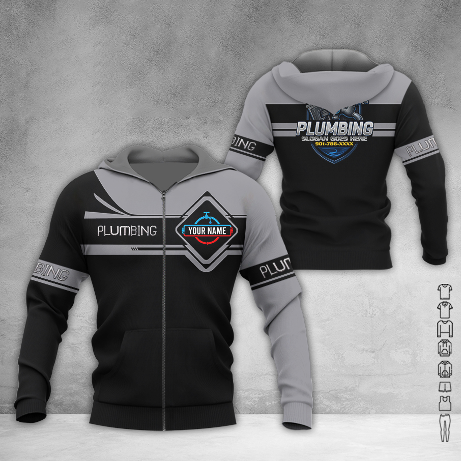 5750925-personalized-name-plumbing-3d-all-over-printed-clothes-am408-33.jpg Custom Plumbing 3D Hoodie - photo 33
