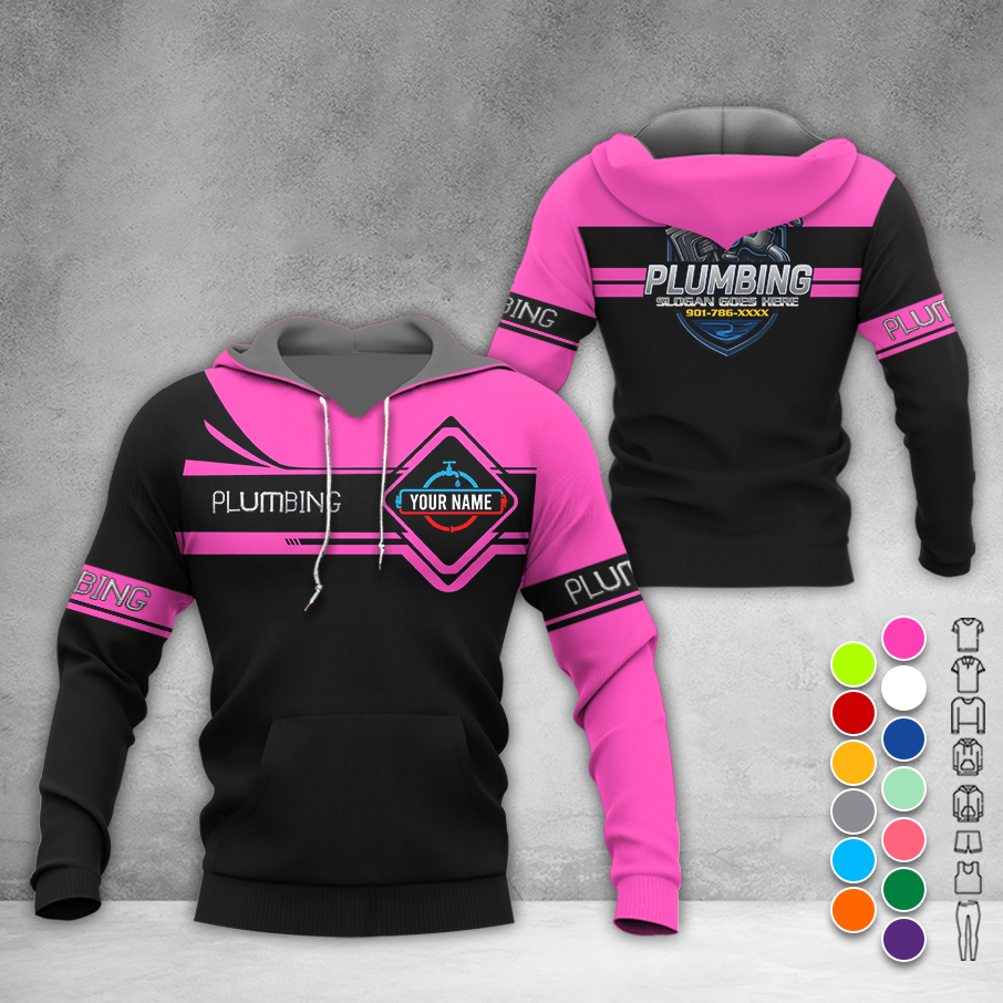 5750925-personalized-name-plumbing-3d-all-over-printed-clothes-am408-59.jpg Custom Plumbing 3D Hoodie - photo 59