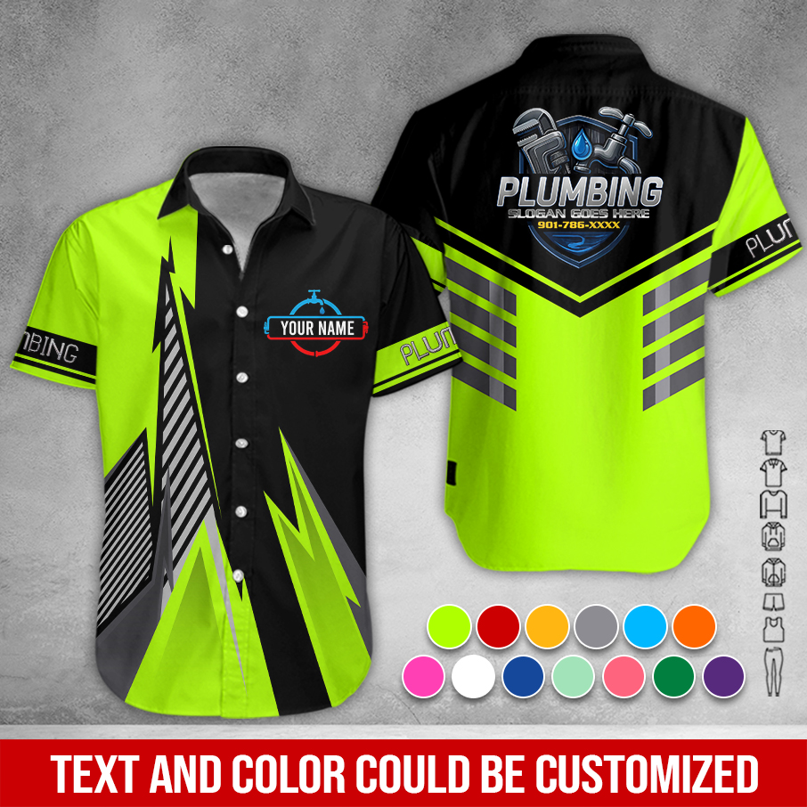 Custom Plumbing 3D Hoodie - photo 3