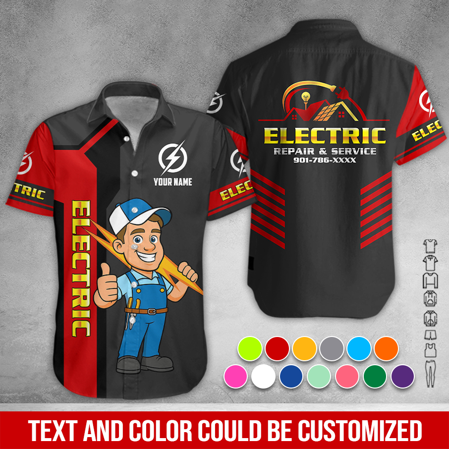 Custom Electric 3D Hoodie - photo 12