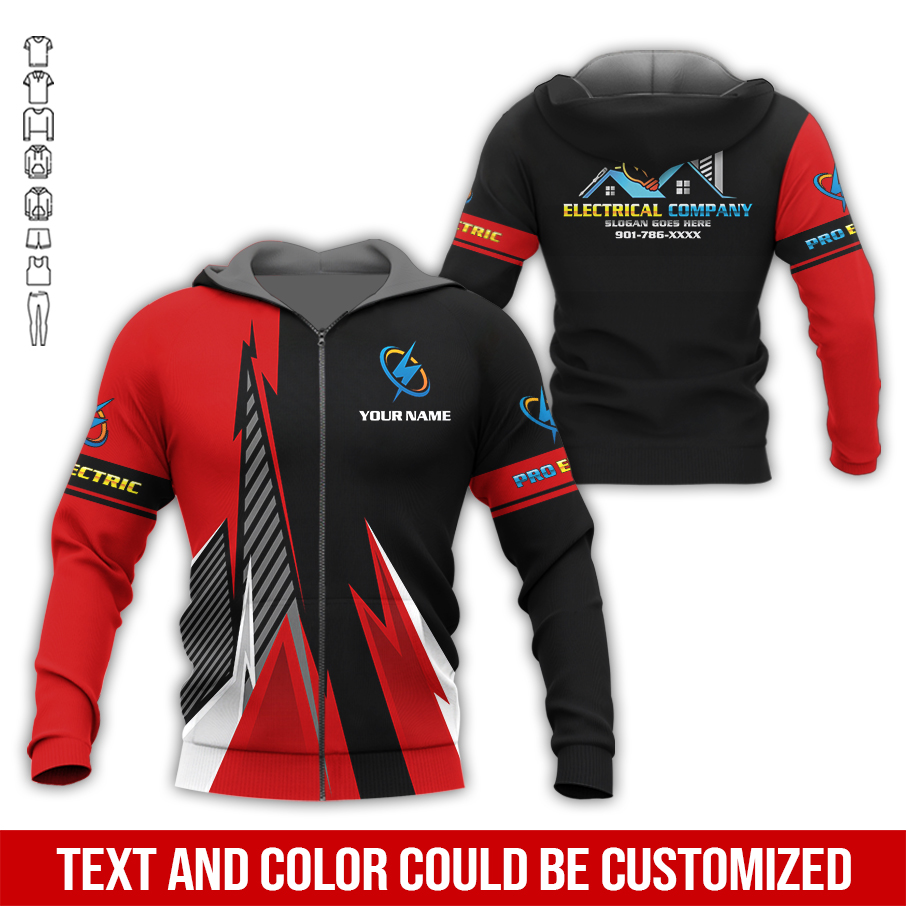 5766085-personalized-name-electrical-3d-all-over-printed-clothes-am425-15.jpg Custom Electrical 3D Hoodie - photo 15