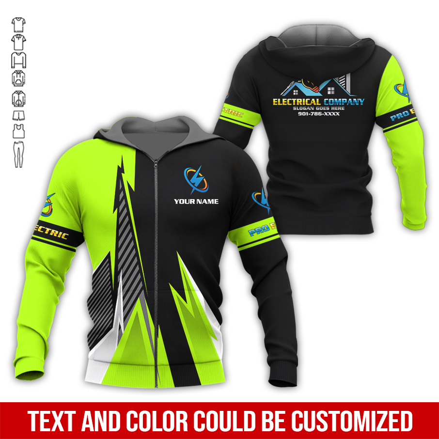 5766085-personalized-name-electrical-3d-all-over-printed-clothes-am425-6.jpg Custom Electrical 3D Hoodie - photo 6
