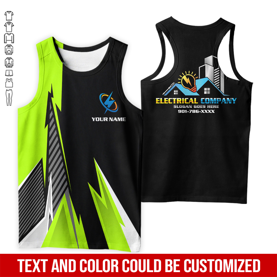 5766085-personalized-name-electrical-3d-all-over-printed-clothes-am425-8.jpg Custom Electrical 3D Hoodie - photo 8