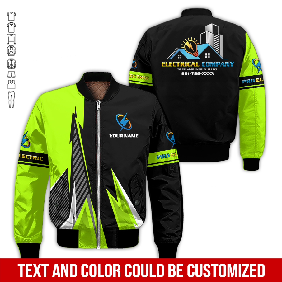 5766085-personalized-name-electrical-3d-all-over-printed-clothes-am425-9.jpg Custom Electrical 3D Hoodie - photo 9