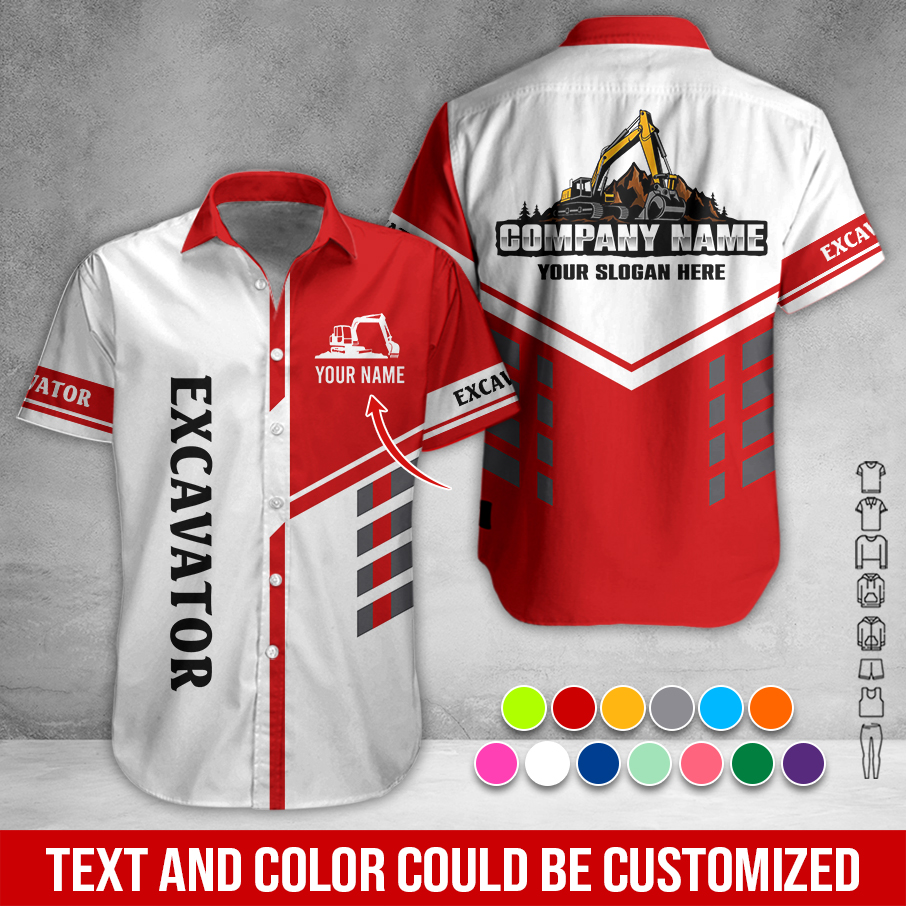 Custom Name and Color Love Excavator Hoodie - photo 12