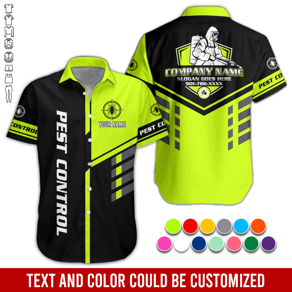 Personalized Pest Control 3D Printed Uniform - photo 3