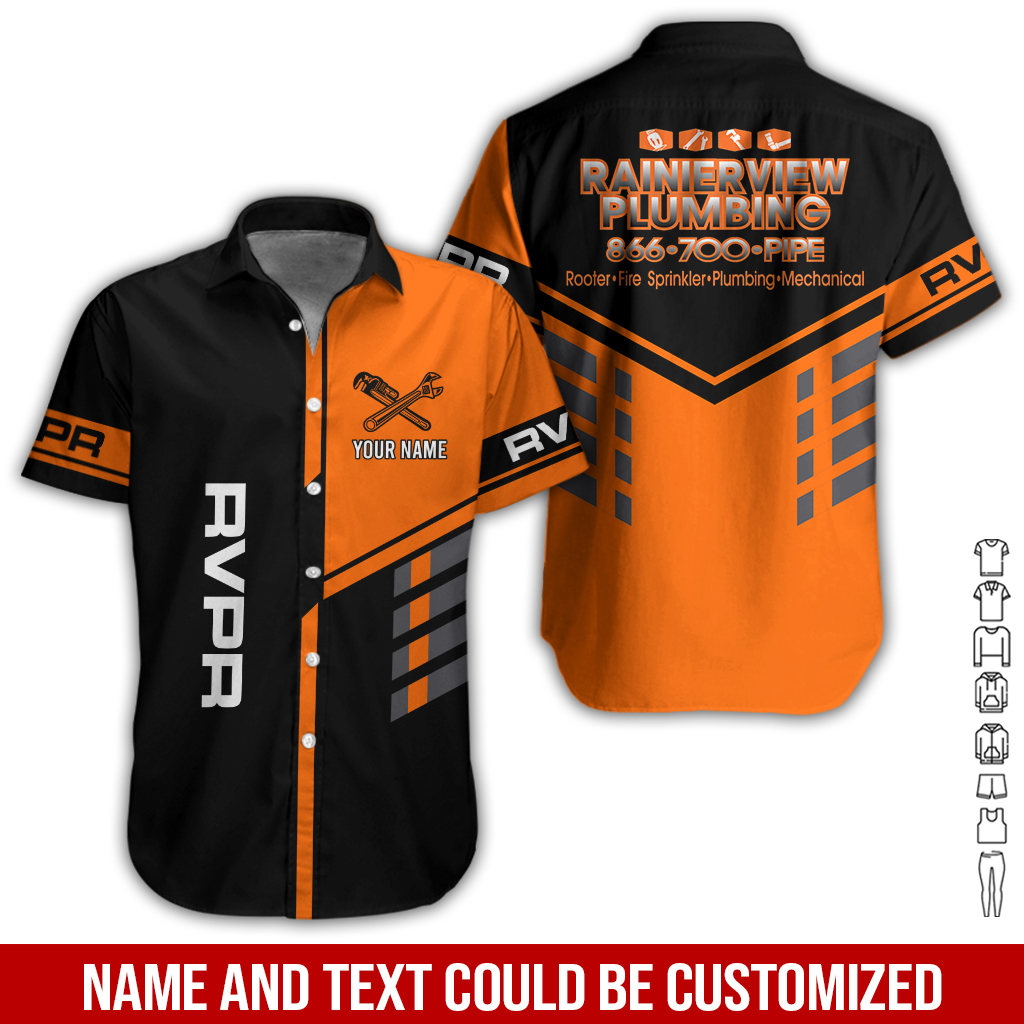 Custom Plumbing 3D Hoodie - photo 3