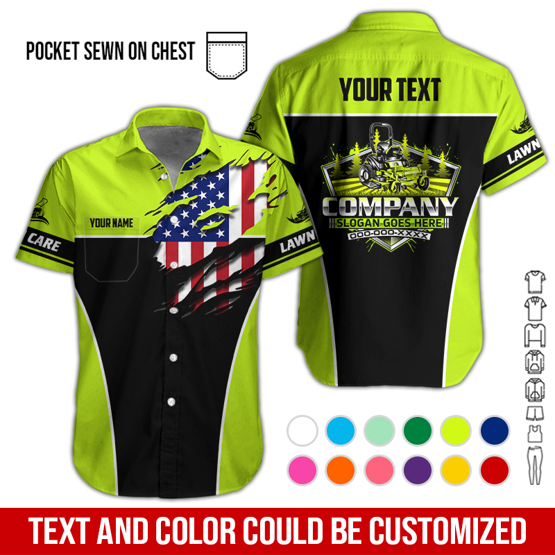 Custom Lawn Care 3D Hoodie - photo 3