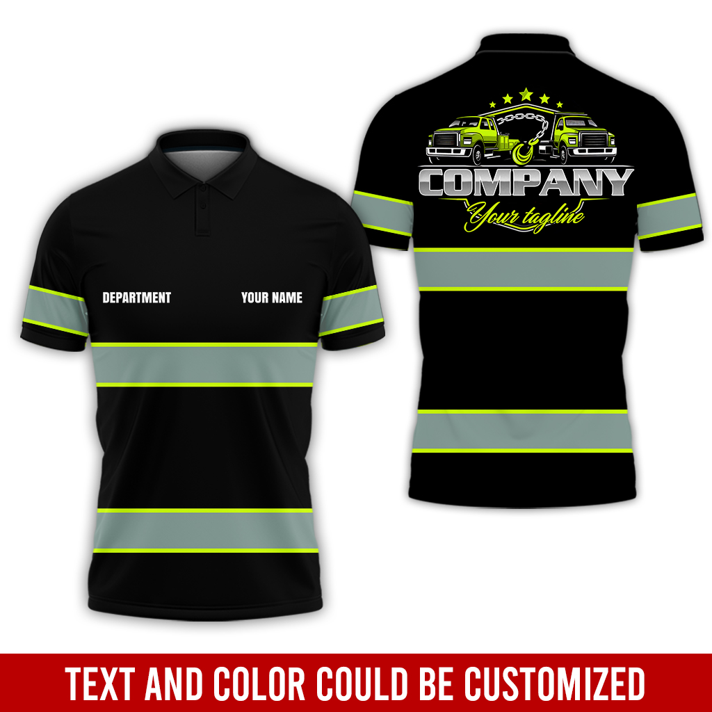 5781197-personalized-name-and-color-tow-truck-uniform-all-over-printed-clothes-op422-2.jpg Custom Tow Truck Uniform Hoodie - photo 2