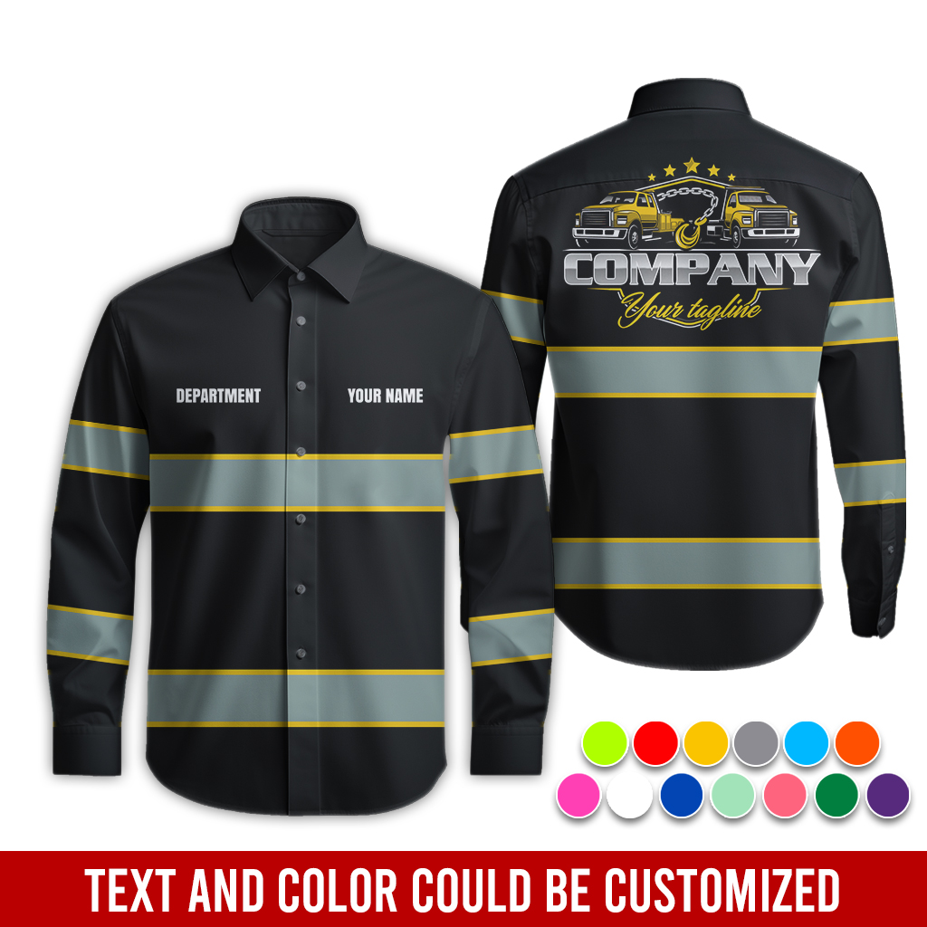 5781197-personalized-name-and-color-tow-truck-uniform-all-over-printed-clothes-op422-25.jpg Custom Tow Truck Uniform Hoodie - photo 25