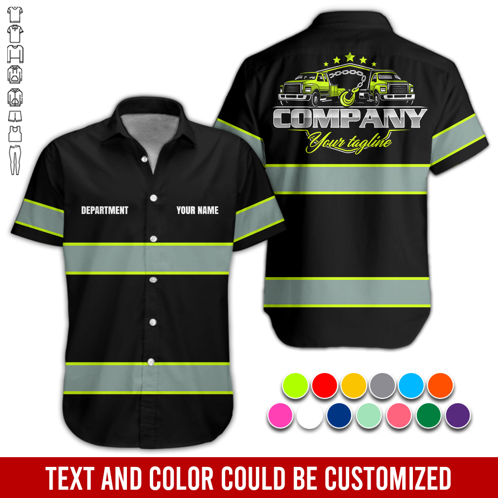 Custom Tow Truck Uniform Hoodie - photo 3
