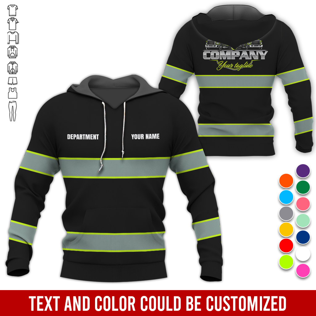 5781197-personalized-name-and-color-tow-truck-uniform-all-over-printed-clothes-op422-5.jpg Custom Tow Truck Uniform Hoodie - photo 5