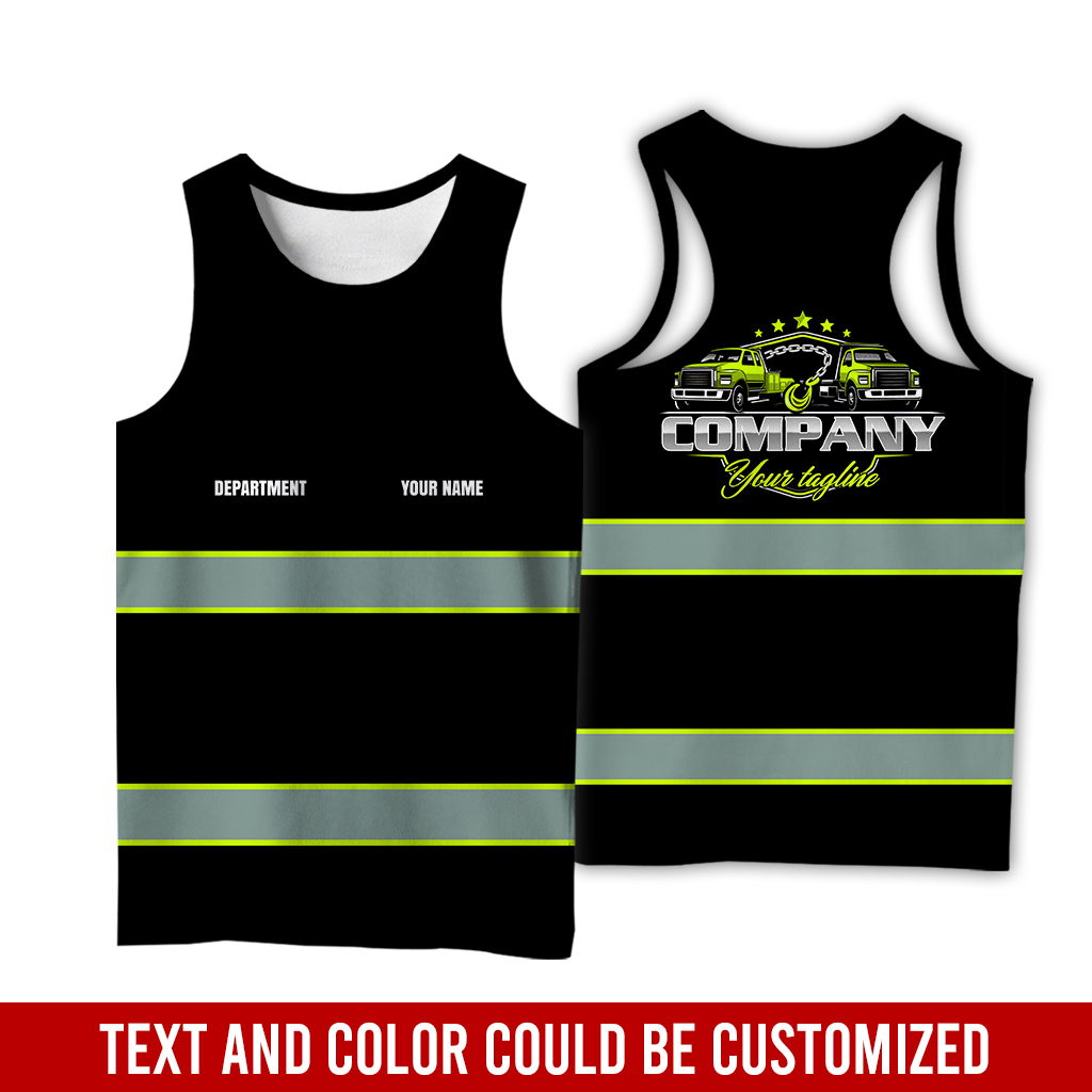 5781197-personalized-name-and-color-tow-truck-uniform-all-over-printed-clothes-op422-8.jpg Custom Tow Truck Uniform Hoodie - photo 8