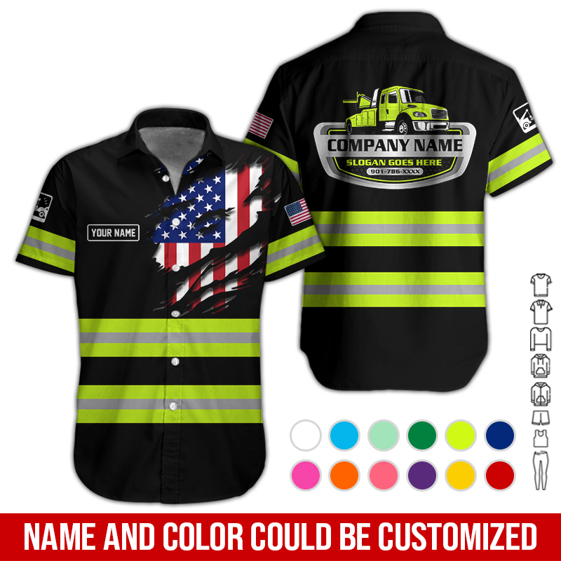 Custom Tow Truck 3D Hoodie - photo 3