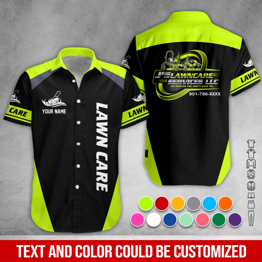 Custom Lawn Care 3D Hoodie - photo 3
