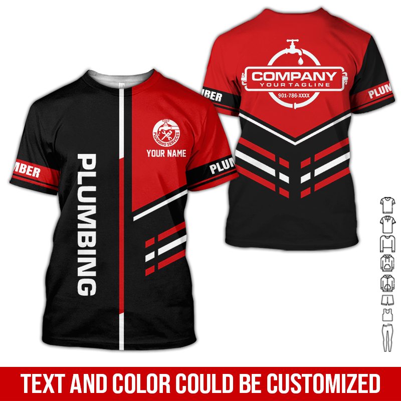 5786976-personalized-name-plumbing-3d-all-over-printed-clothes-au779-14.jpg Custom Plumbing 3D Hoodie - photo 14