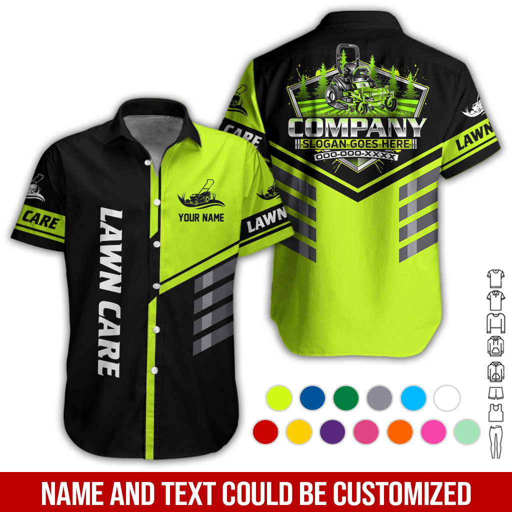 Custom Lawn Care 3D Hoodie - photo 3