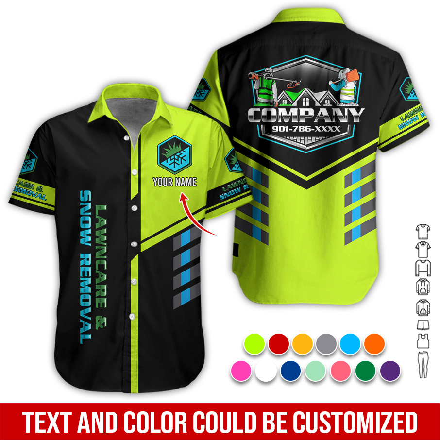 Custom Lawn Care & Snow Removal 3D Hoodie - photo 3