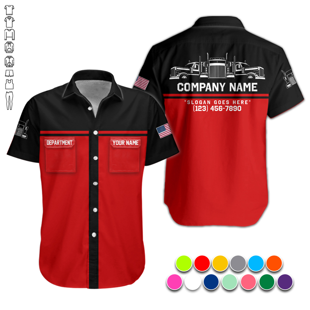 Custom Love Truck logistic Uniform Hoodie - photo 12