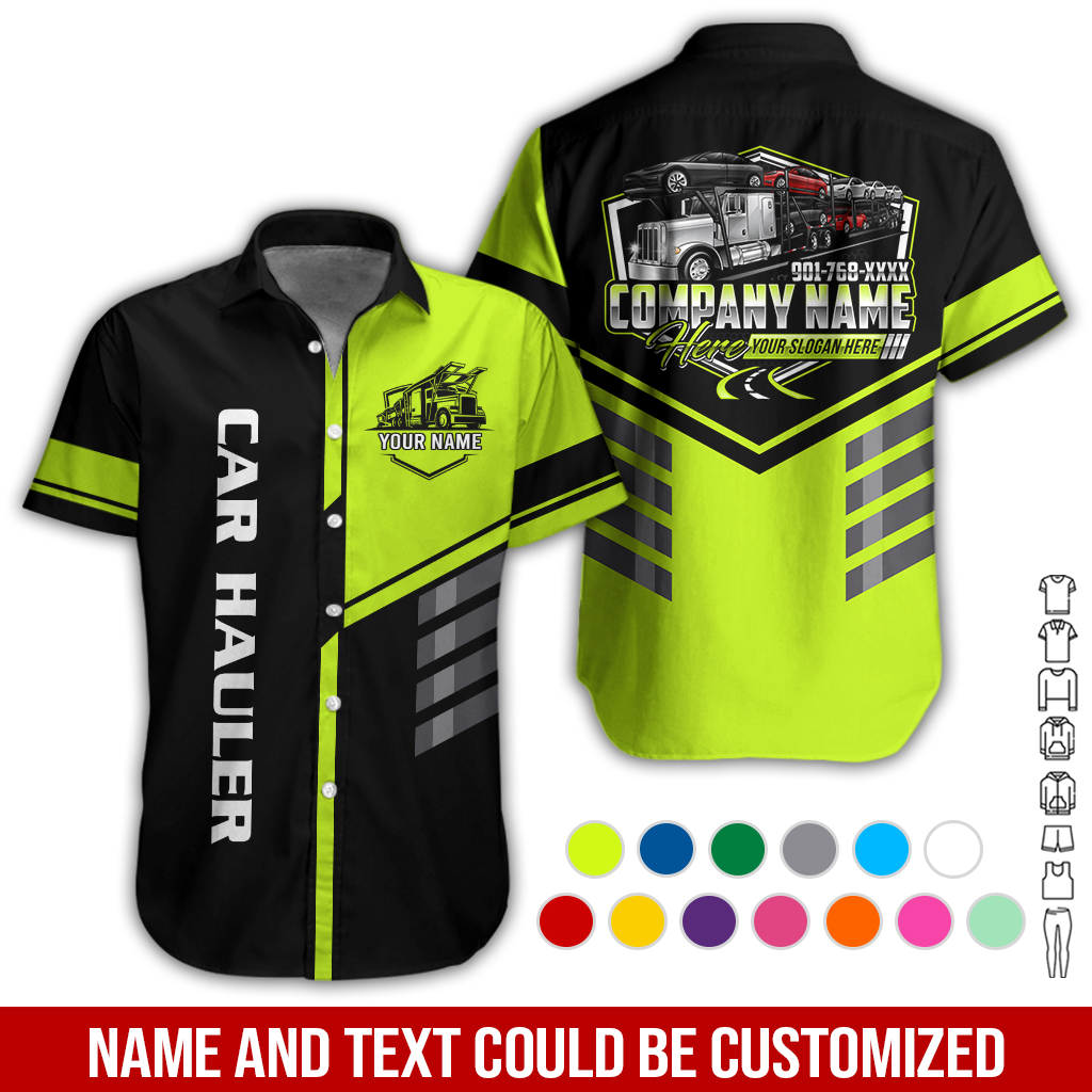 Custom Car Hauler Truck Hoodie - photo 3