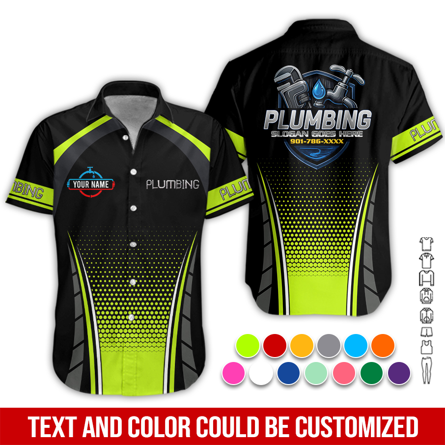 Custom Plumbing 3D Hoodie - photo 3